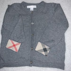 Burberry girls sweater 4T